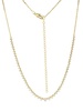 14K Yellow Gold & Diamond Necklace