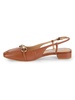 Bit Leather Flats