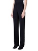Straight-Leg Fringe-Embellished Pants