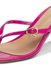 Ribbon 70MM Patent Leather Thong Sandals