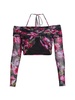 Rosalia Floral Off Shoulder Crop Top