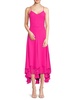 Clemenza High-Low Rufled Maxi Dress