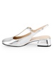 Folly Metallic Leather Blend Pumps