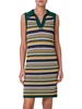 Stripe Cotton Minidress