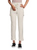 Fleece Drawstring Cropped Pants