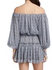 Zonia Off Shoulder Chiffon Mini Dress