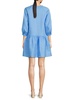 100% Linen Puff-Sleeve Minidress