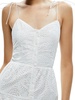 Shantella Embroidered Cotton Voile Maxi Dress