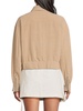 Layleen Flat Front Linen Blend Shorts