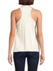Logo Textured Racerback Top