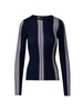 Striped Wool & Silk-Blend Sweater