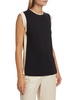 Contrast Rib-Knit Sweater Vest