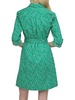 Long Sleeve Collared Mini Shirtdress
