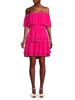 Tiered Mini Flare Dress