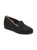Louie Faux Leather Lined Slip On Shoes