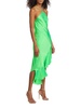 Dasha Asymmetric Silk Midi Dress