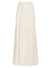 Cafila Tiered Wool Maxi Skirt