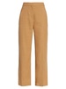 Brixton Linen-Blend Cropped Pants