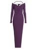 Fotia Cut-Out Knit Maxi Dress