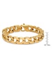 18K Goldplated Stainless Steel Chain Link Bracelet