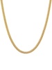 Basic 18K Goldplated Sterling Silver Curb Chain Necklace