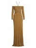 Imia Textured Knit Cutout Gown