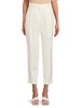 Tefike Linen Blend Cropped Pants