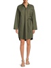 High Low Mini Shirtdress