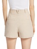 Haina Seersucker Pleated Shorts