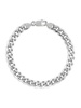 Sterling Silver Flat Curb Chain Bracelet