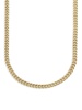 14K Yellow & White Gold Curb Chain Neckalce
