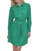 Long Sleeve Collared Mini Shirtdress