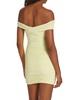 Off Shoulder Bandage Mini Dress