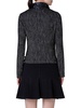 Boucle Funnel-Neck Moto Jacket