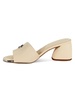 Trixie Logo Leather Sandals