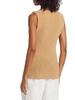 Sleeveless Cotton-Blend Terry Knit Top