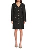V Neck Sheath Shirtdress