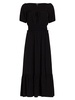 Avonne Side Slit Midi Dress