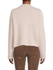 Collared Merino Wool Blend Cardigan