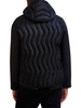 Quilted Hooded Bomber Jacket