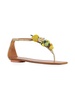 Citrus Punch T-Strap Sandals