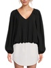 Naderre Scalloped Hem Top