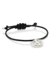 Peace Leather Bracelet
