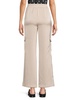 Banded Waist Flat Front Pants