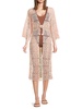 Summer Breeze Crochet Longline Cover-Up Cardigan