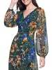 Floral Screenprint High-Low Dress