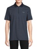 Logo Quarter Zip Polo