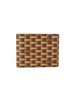 Pennant Print Logo Leather Bifold Wallet