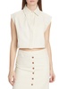 Adora Sleeveless Cotton-Blend Top