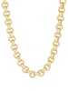14K Goldplated Sterling Silver 17" Rolo Chain Necklace